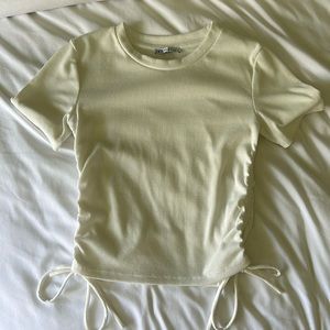 Medium Zara White Crop Top